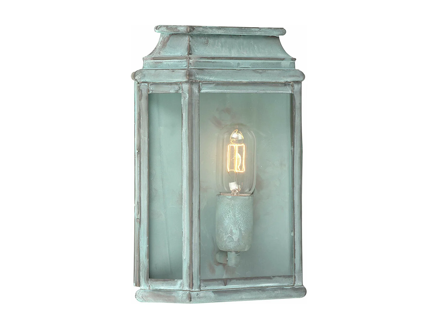 Elstead St Martins 1 Ljus Utomhusvägglykta Verdigris IP44, E27