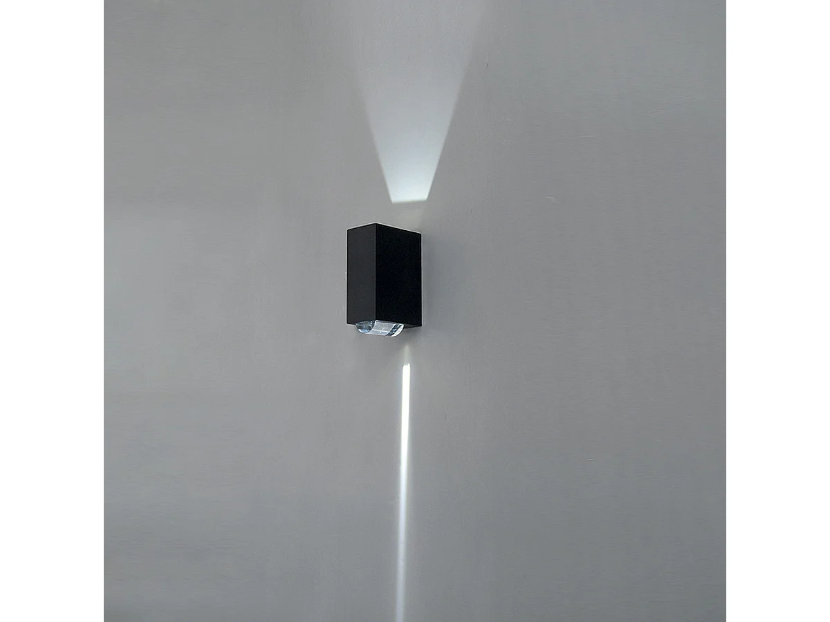 Elstead Agner LED 2 Ljus Utomhusvägglampa Grafit IP54