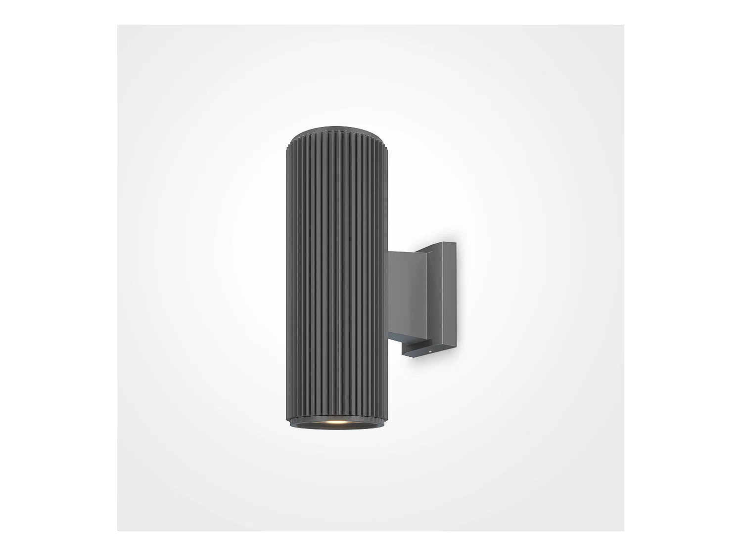 Maytoni Rando Applique d'extérieur Up Down 2 lumières Gris E27 IP54