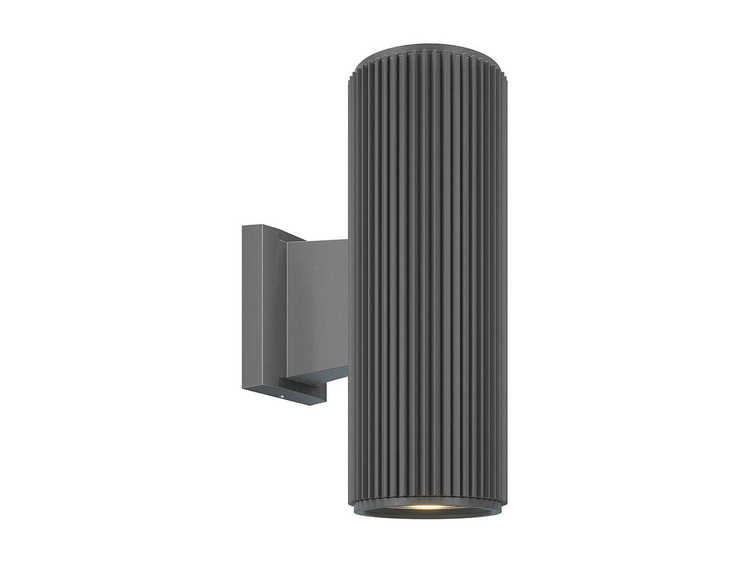 Maytoni Rando Aplique 2 Luces Up Down Exterior Gris E27 IP54