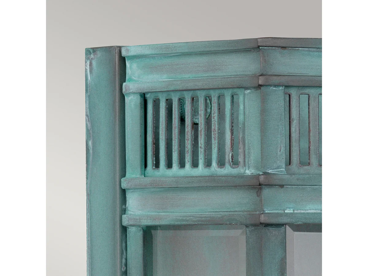 Elstead Holborn Utomhusvägglykta Verdigris, IP44