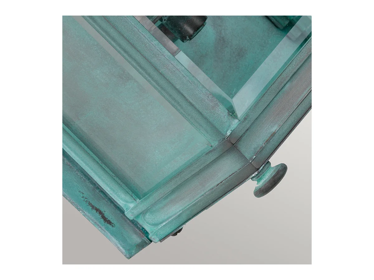 Elstead Holborn Utomhusvägglykta Verdigris, IP44