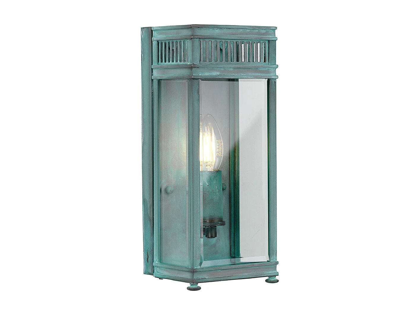 Elstead Holborn Lanterna da esterno a parete Verdigris, IP44