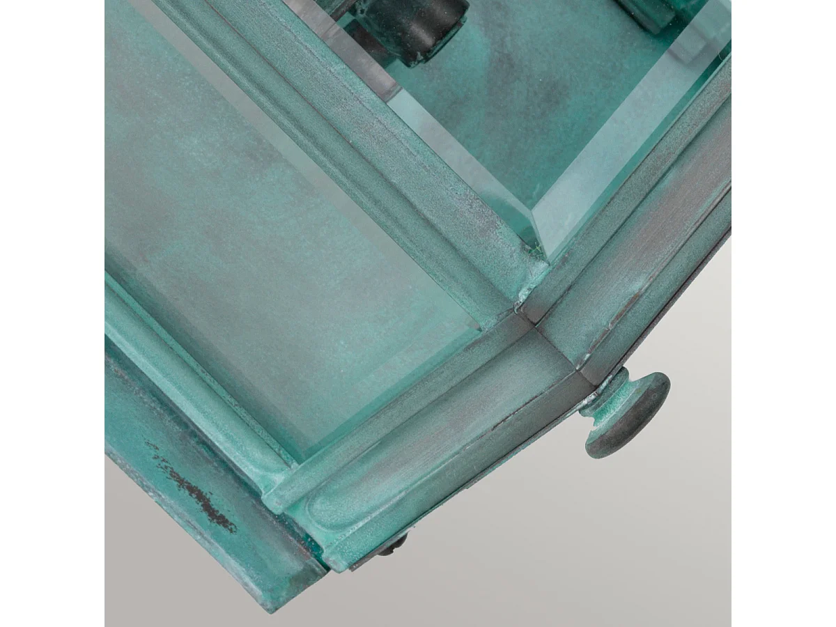 Elstead Holborn Lanterna da esterno a parete Verdigris, IP44