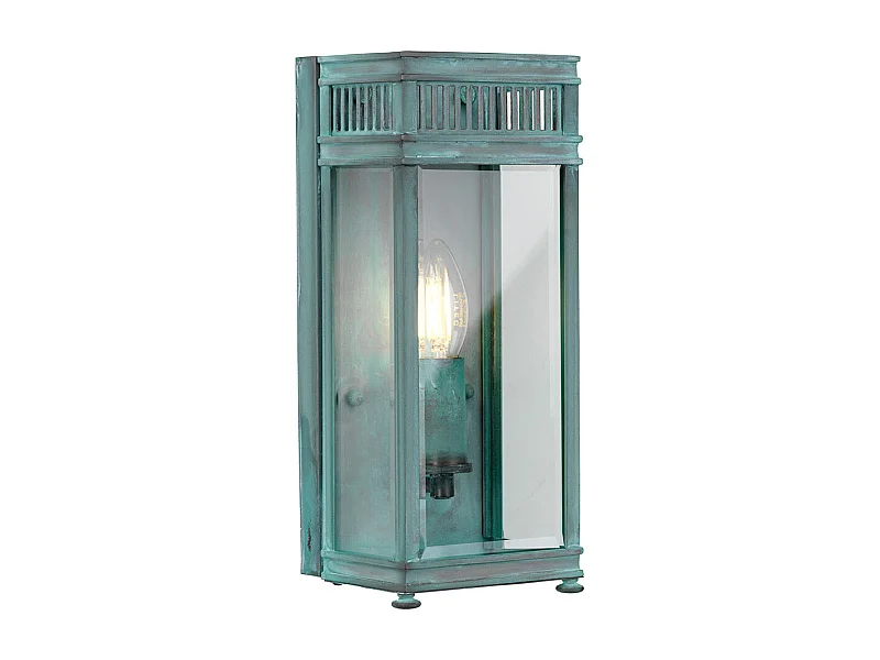 Elstead Holborn Lanterna da esterno a parete Verdigris, IP44