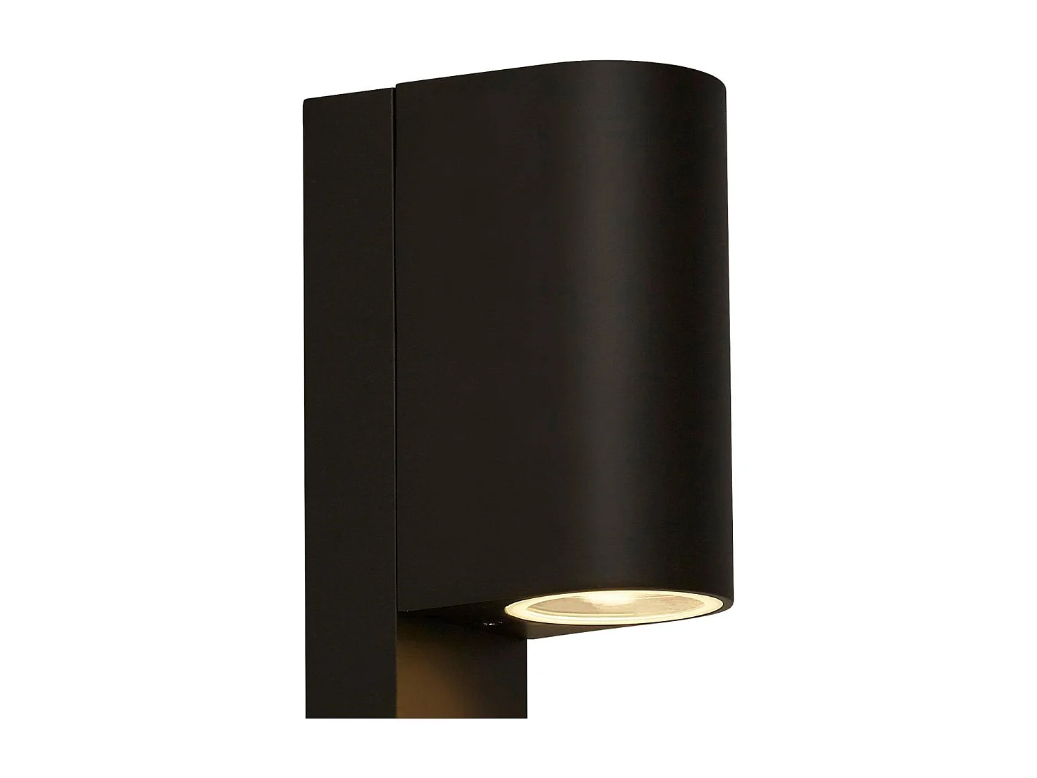 Searchlight Light Outdoor Up Down Light Med Dusk Till Dawn Sensor, Svart