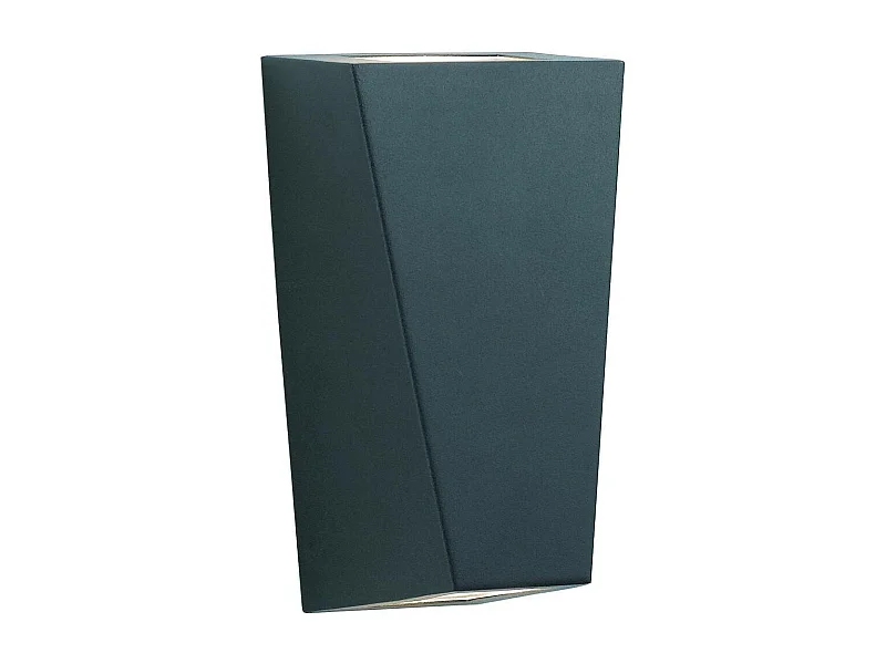 Searchlight LED Outdoor Wall 2 Light, Gjuten Aluminium Svart, IP44