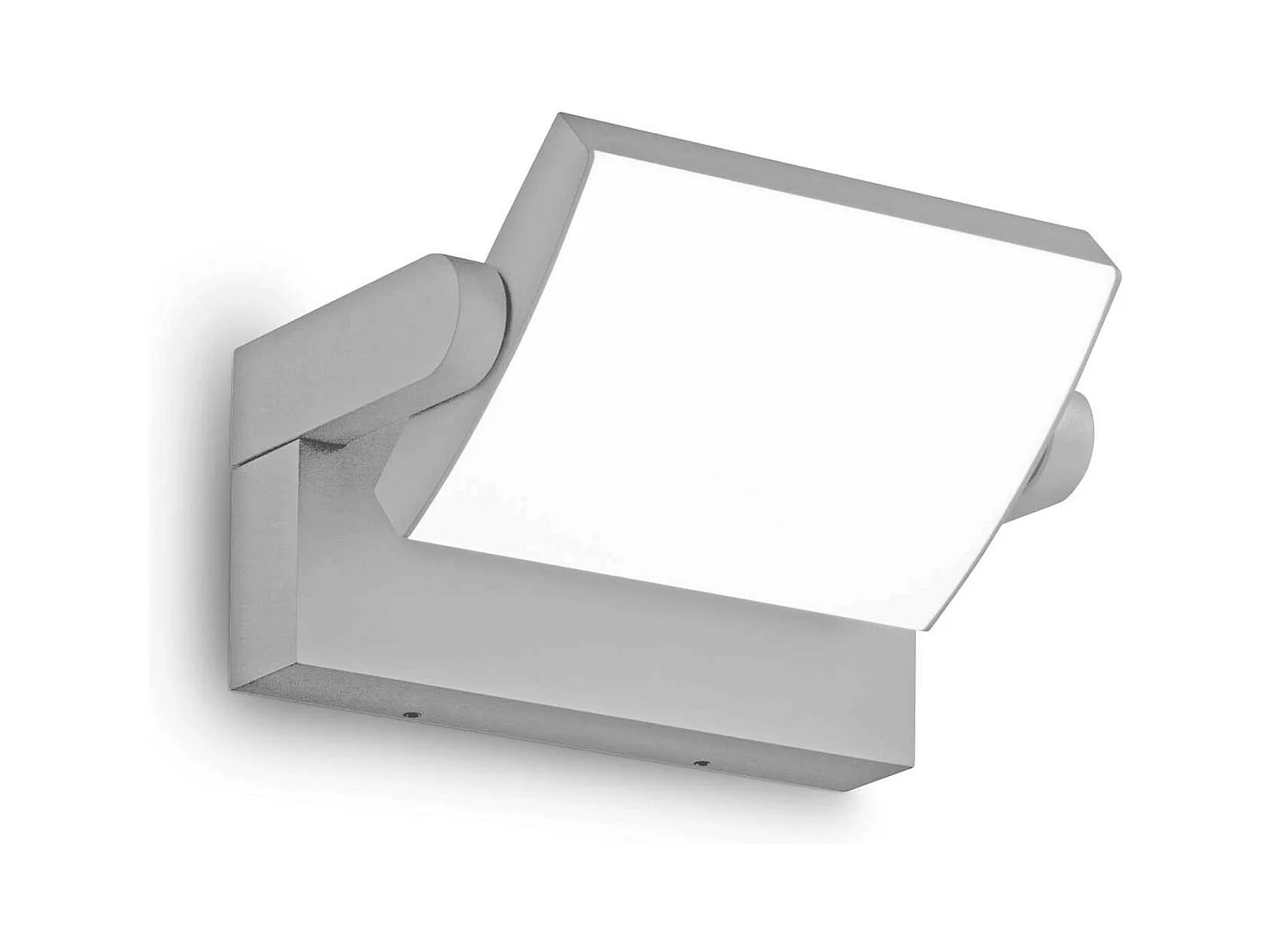 Ideal Lux SWIPE Integrierte LED-Wandleuchte für den Außenbereich, Grau, 2000 lm, 3000 K, IP54