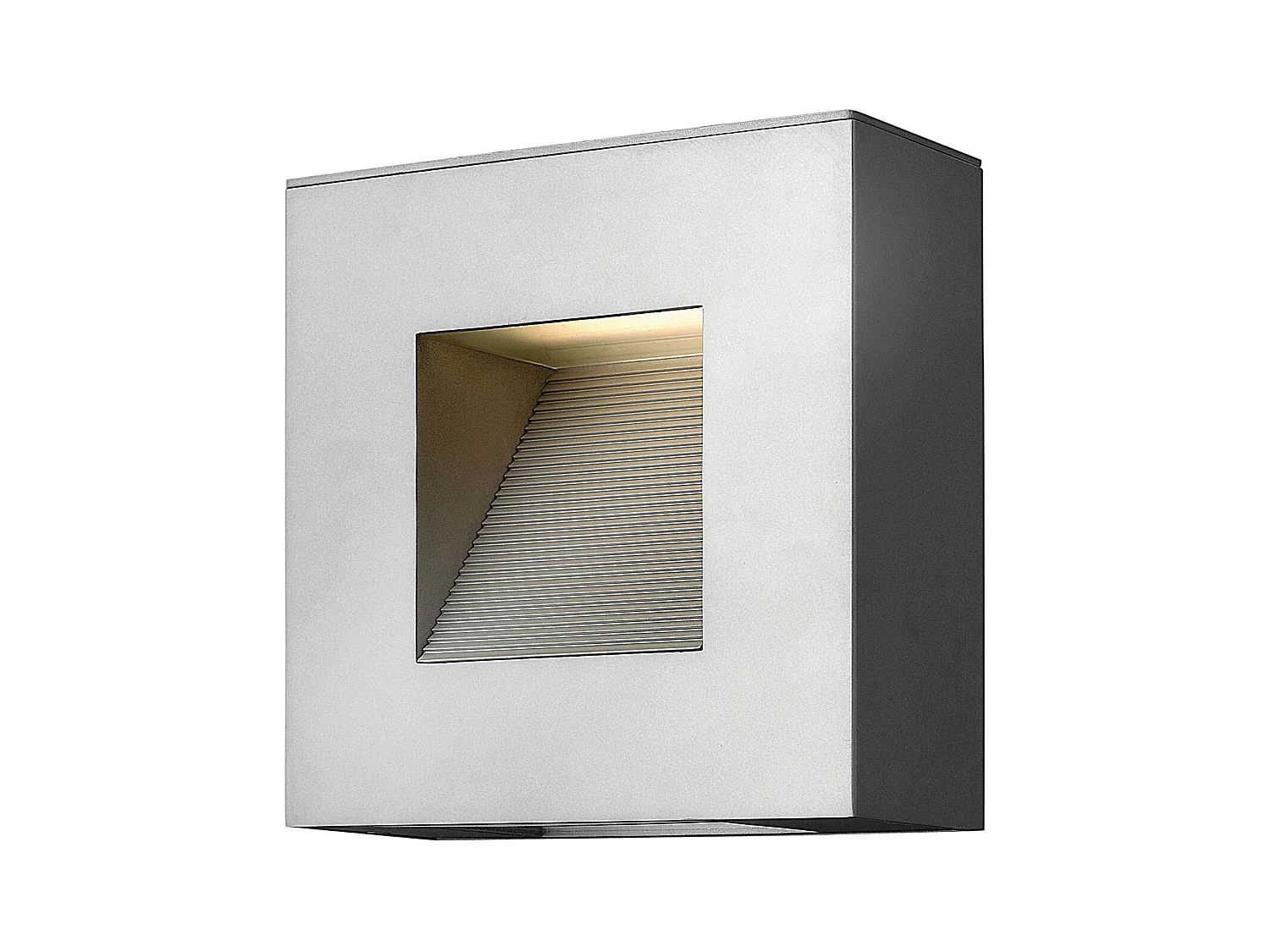 Elstead Luna Applique murale d'extérieur à 2 ampoules LED Titane IP44
