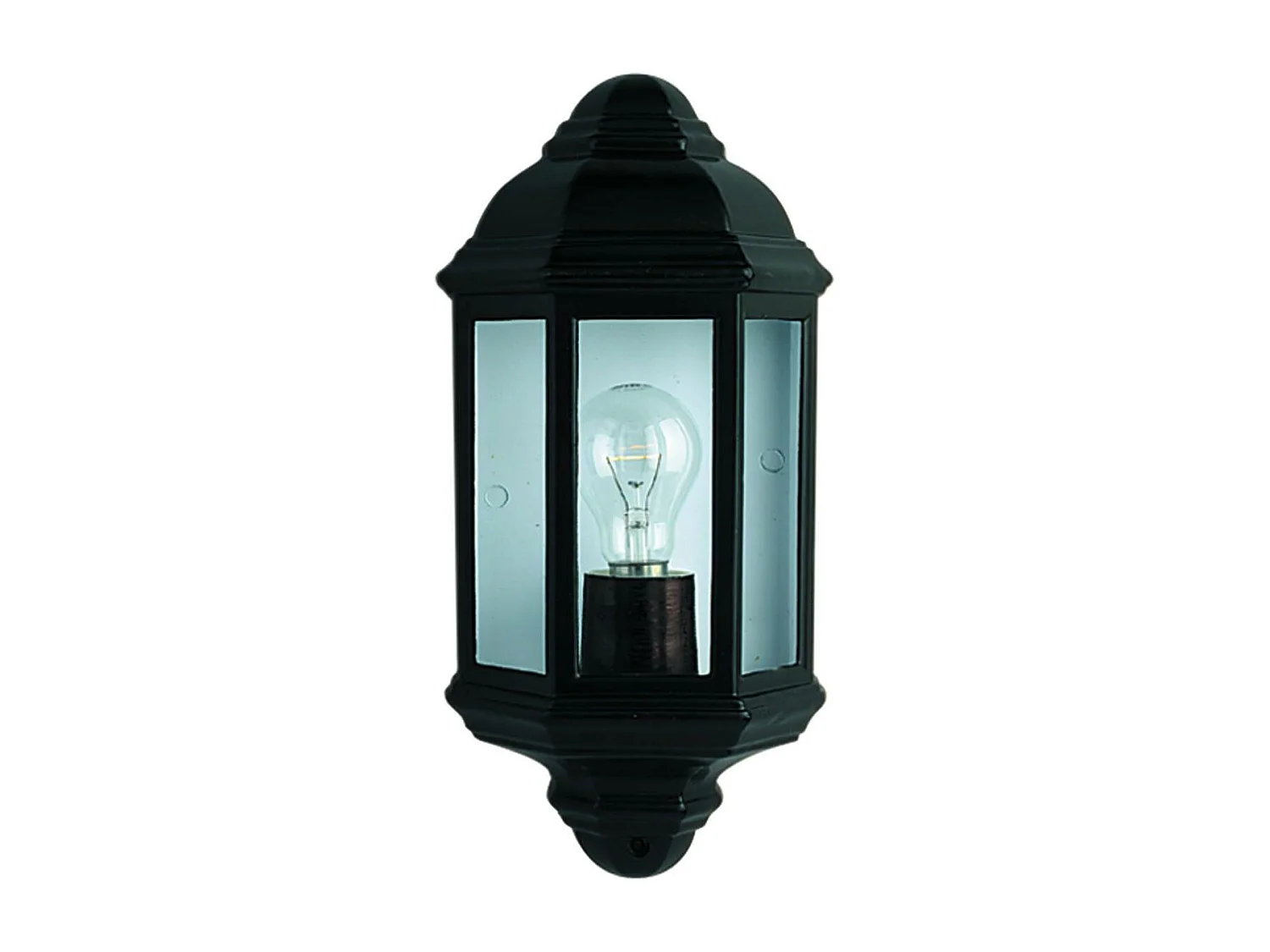 Searchlight Outdoor - Lanterna da esterno a filo 1 Luce Nera IP44, E27