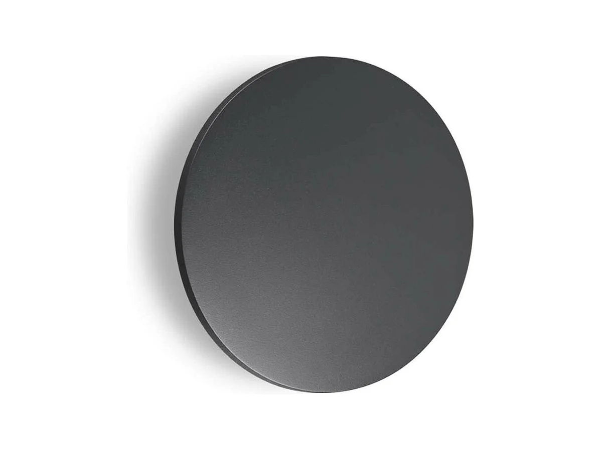 Ideal Lux PUNTO Applique Murale Extérieure LED Intégrée Gris Anthracite 1850Lm 3000K IP54