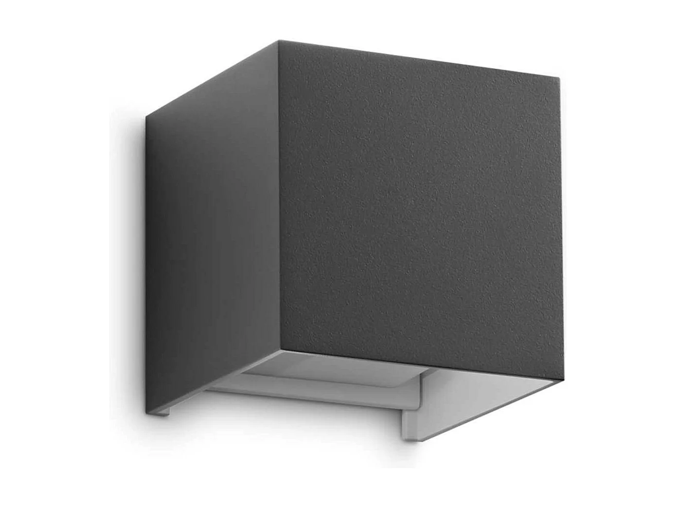 Ideal Lux ATOM Aplique Up Down Exterior LED Integrado 2 Luces Antracita 1050Lm 3000K IP54