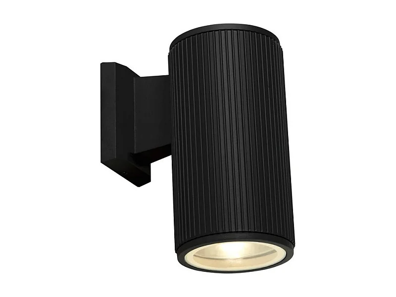 Searchlight 1 Ltt Vgg Veranda Ljus - Svart Med Klarglas Diffusor