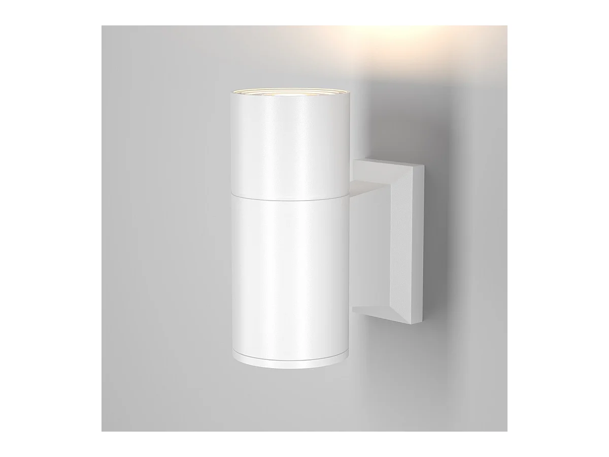 Maytoni Bowery Applique d'extérieur moderne blanche GU10 IP54