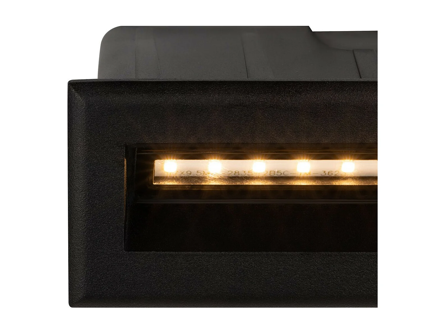 Maytoni Bosca Aplique Exterior Empotrable Negro, 13.7cm, 3000K IP65