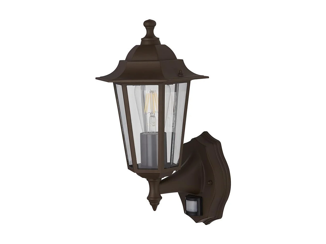 Searchlight Alex Applique da esterno, Marrone ruggine IP44