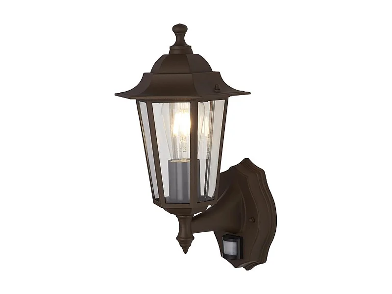 Searchlight AlexVägglampa utomhus, rostbrun IP44