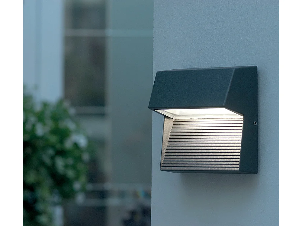 Elstead Freyr LED 1 Ljus Utomhusvägglampa Grafit IP65