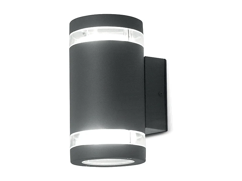 Elstead Magnus - Applique da esterno Up Down a 2 luci Grafite IP44