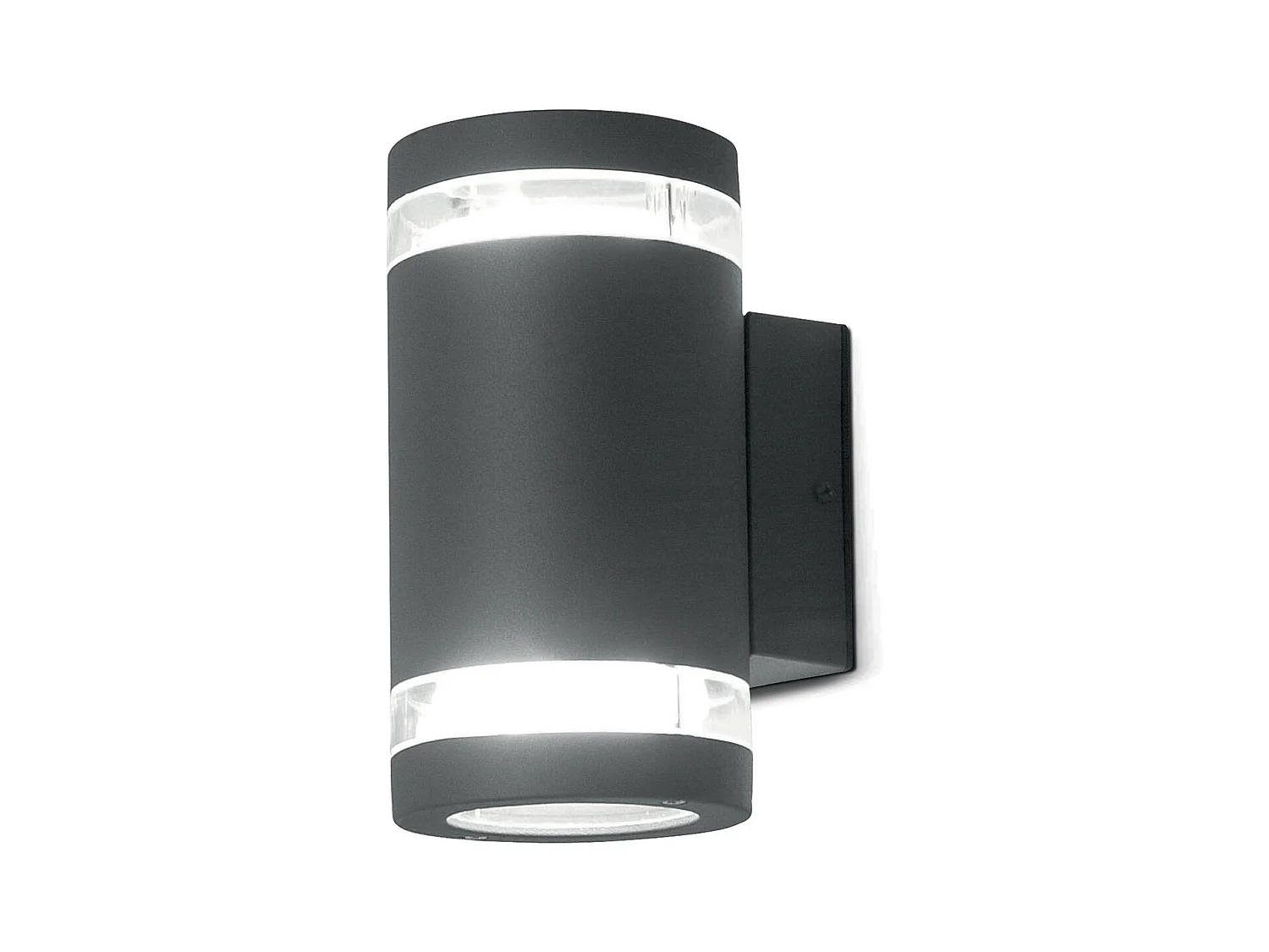 Elstead Magnus - 2 licht Outdoor oben unten Wandleuchte Graphit IP44