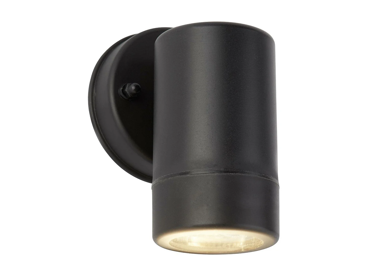 Searchlight Outdoor - Applique da esterno a 1 luce Nera IP44, GU10
