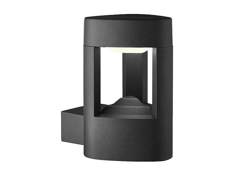 Searchlight Michigan LED utomhus aluminium vggljus gr IP54