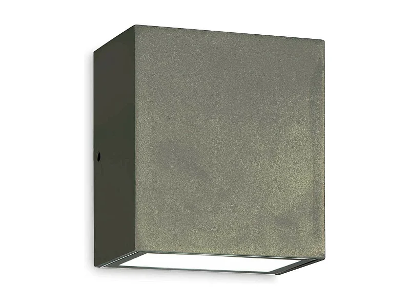 Ideal Lux ARGO Aplique LED Integrado Exterior Abajo Gris Antracita 590Lm 3000K IP65