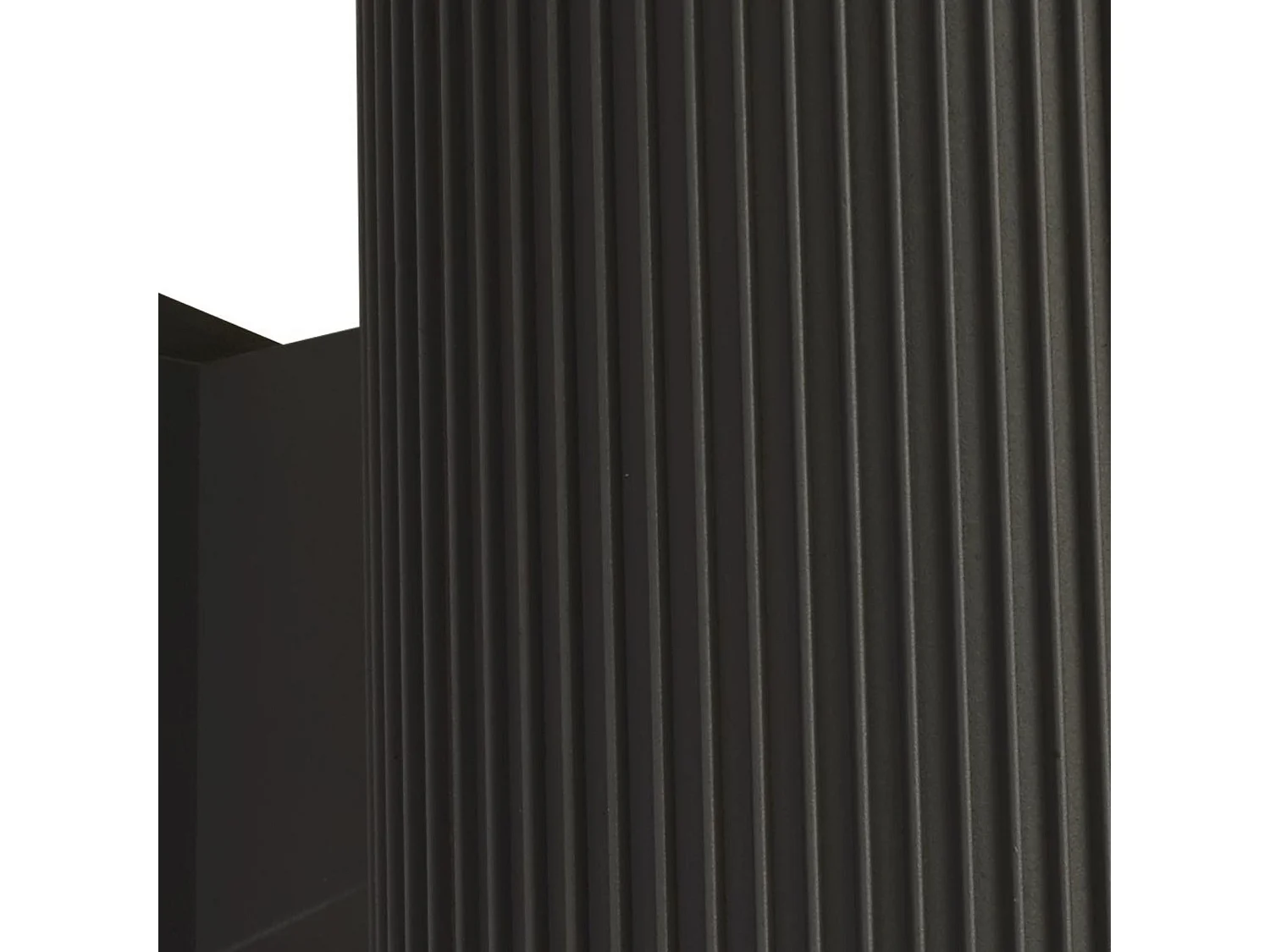 Suchscheinwerfer Outdoor oben unten Wall Veranda Licht - Schwarz mit klarem Glas