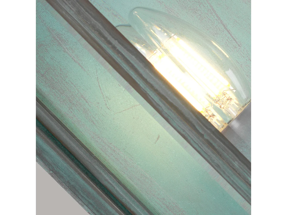 Elstead Holborn Lanterna da esterno a parete Verdigris, IP44