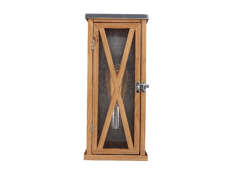 Elstead Lumiere 1 Ljus Utomhus Liten Vägglykta Ljus Natur Ek IP44, E27