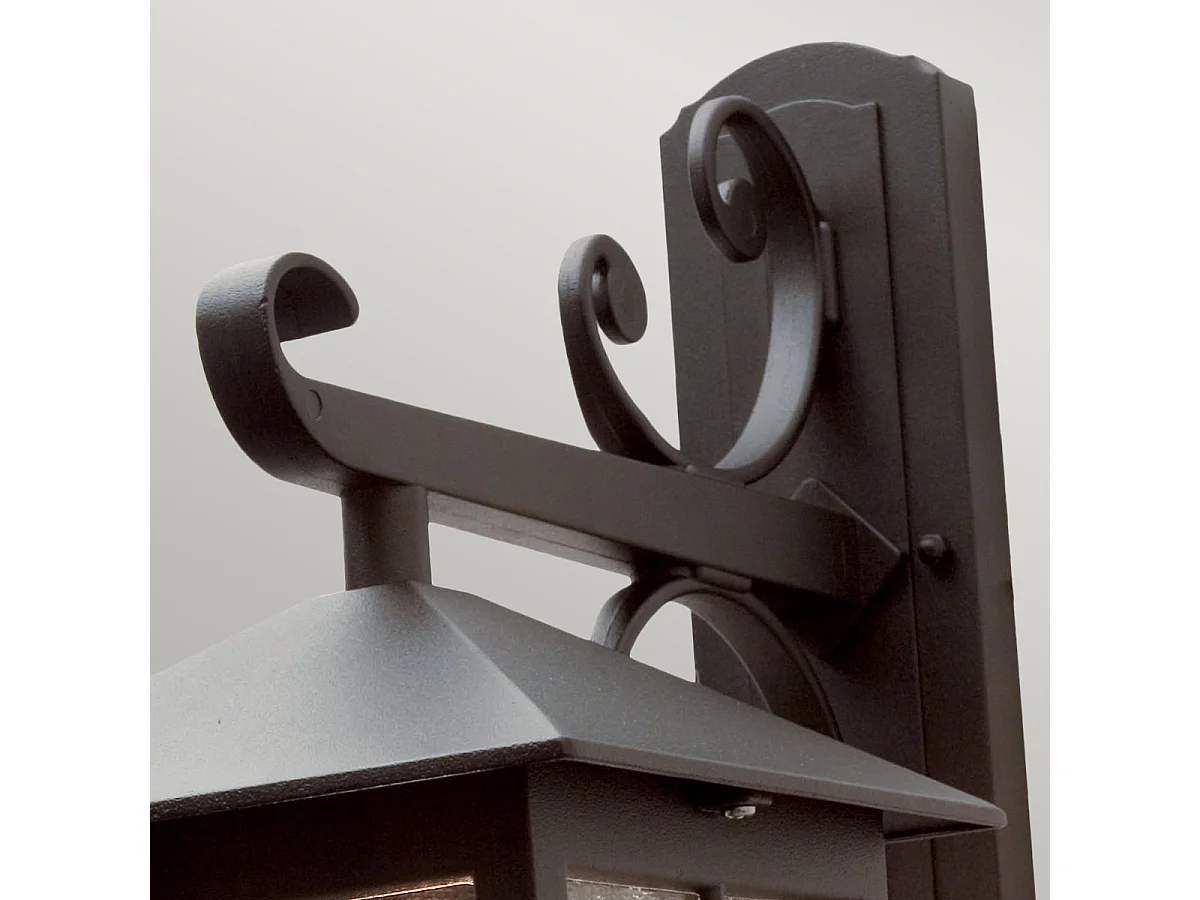 Elstead Winchester 1 Ljus Utomhusvägglykta Ljus Svart IP43, E27