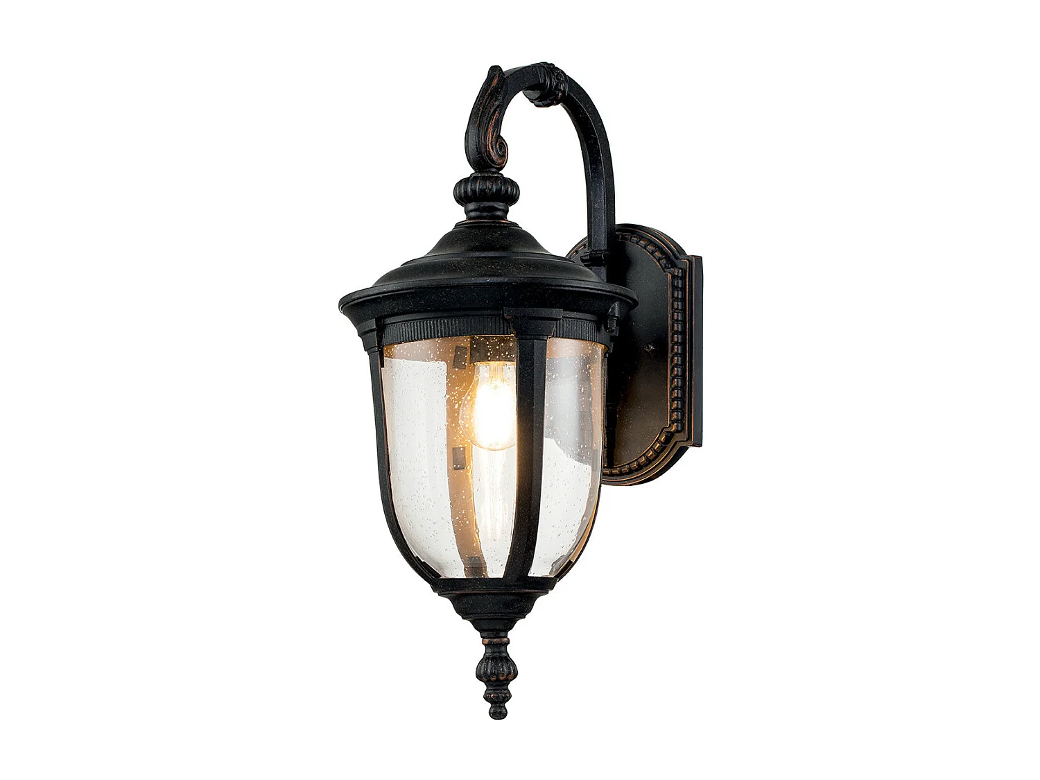 Elstead Cleveland Lanterna da parete per esterno Bronzo Invecchiato, IP44