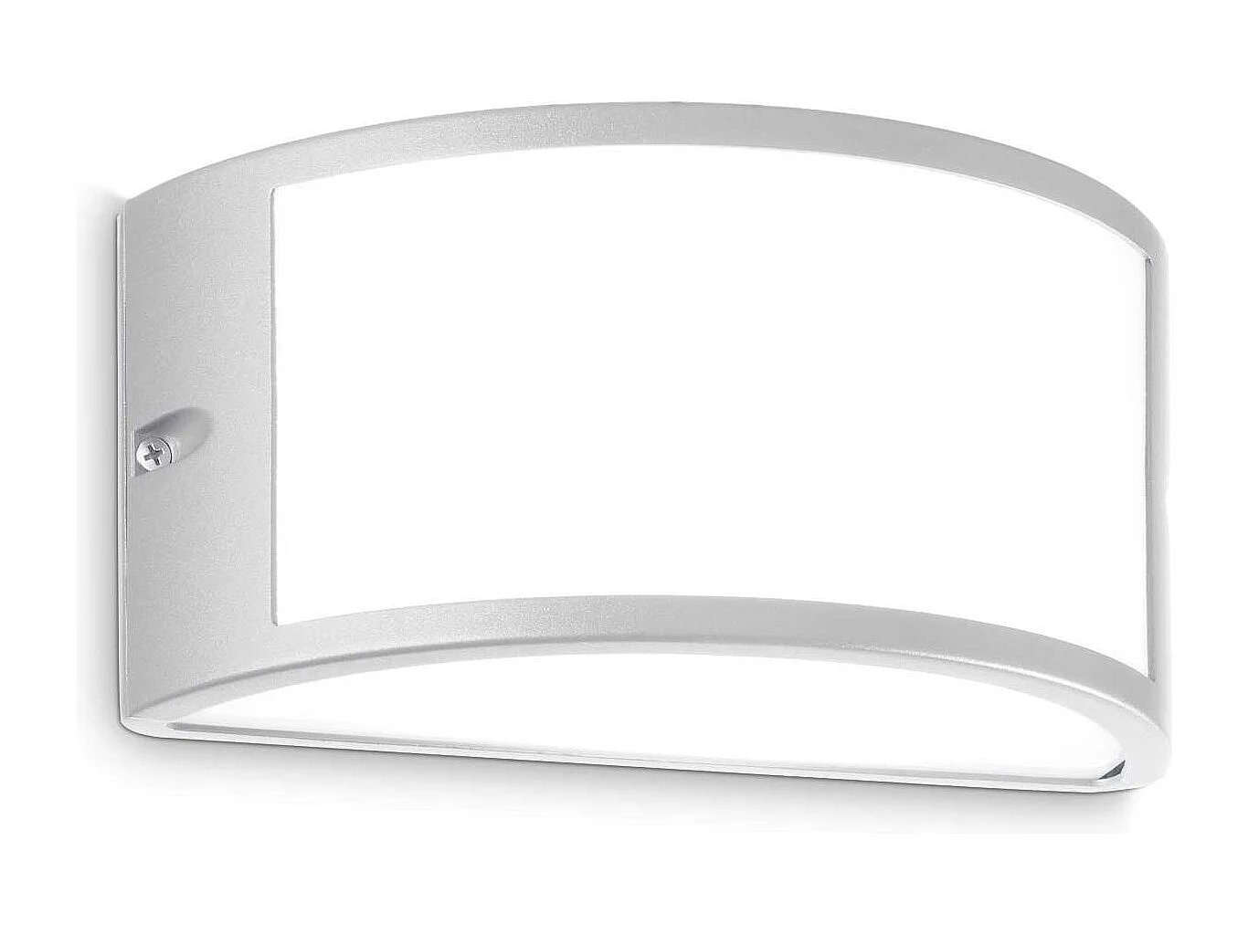 Ideal Lux REX-1 Aplique de exterior empotrable gris IP44