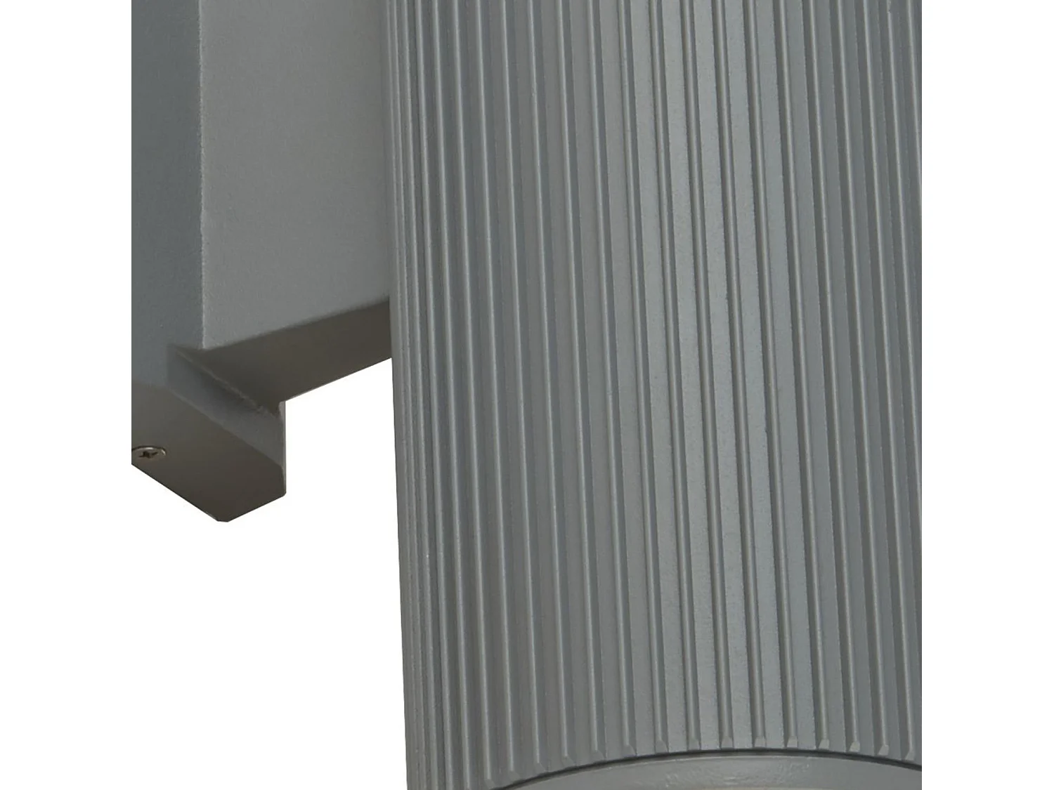 Searchlight Outdoor 1 Light Portico da parete Light - Grigio con diffusore in vetro trasparente