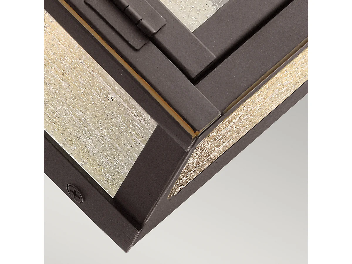 Elstead Kichler Carlson Lanterna da parete per esterno Bronzo Lucidato, IP44