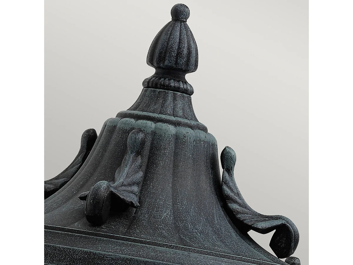 Elkstone Outdoor Wall Lantern Verdigris, IP44