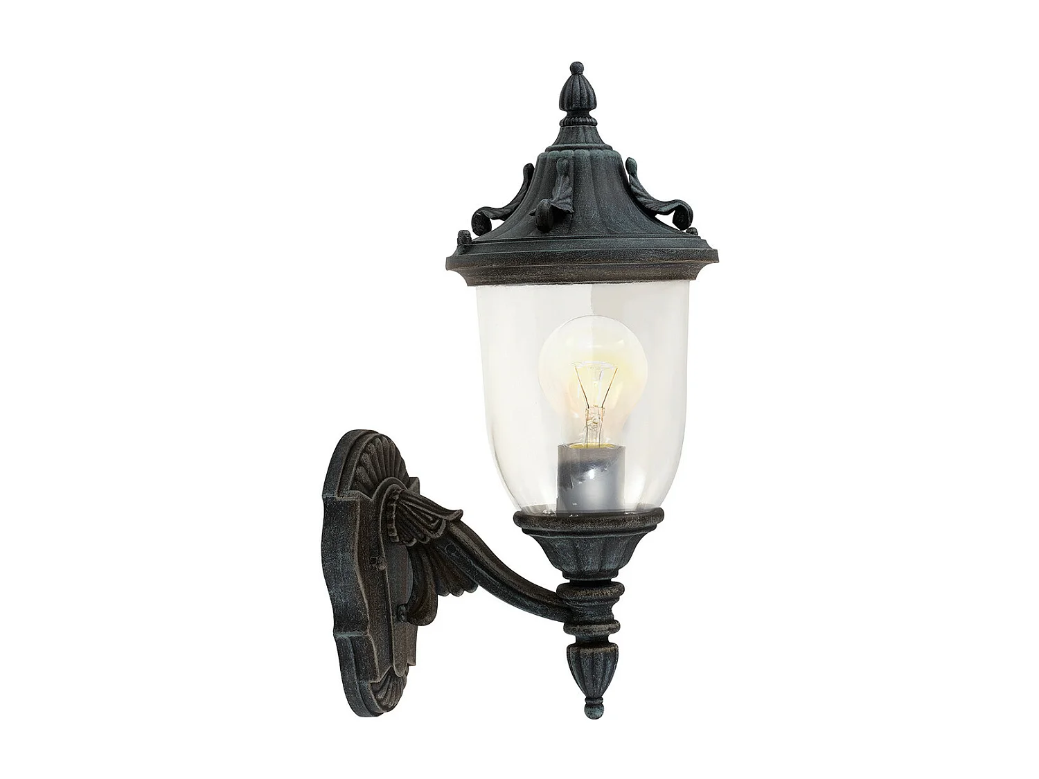 Lanterna da parete per esterni Elkstone Verdigris, IP44