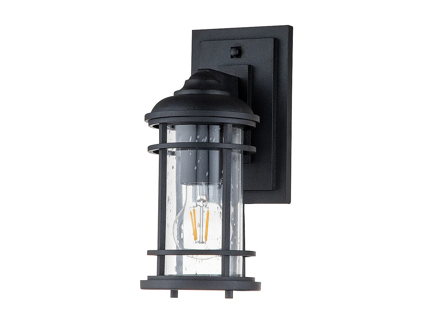 Elstead Feiss Lighthouse Utomhusvägglykta texturerad svart, IP44