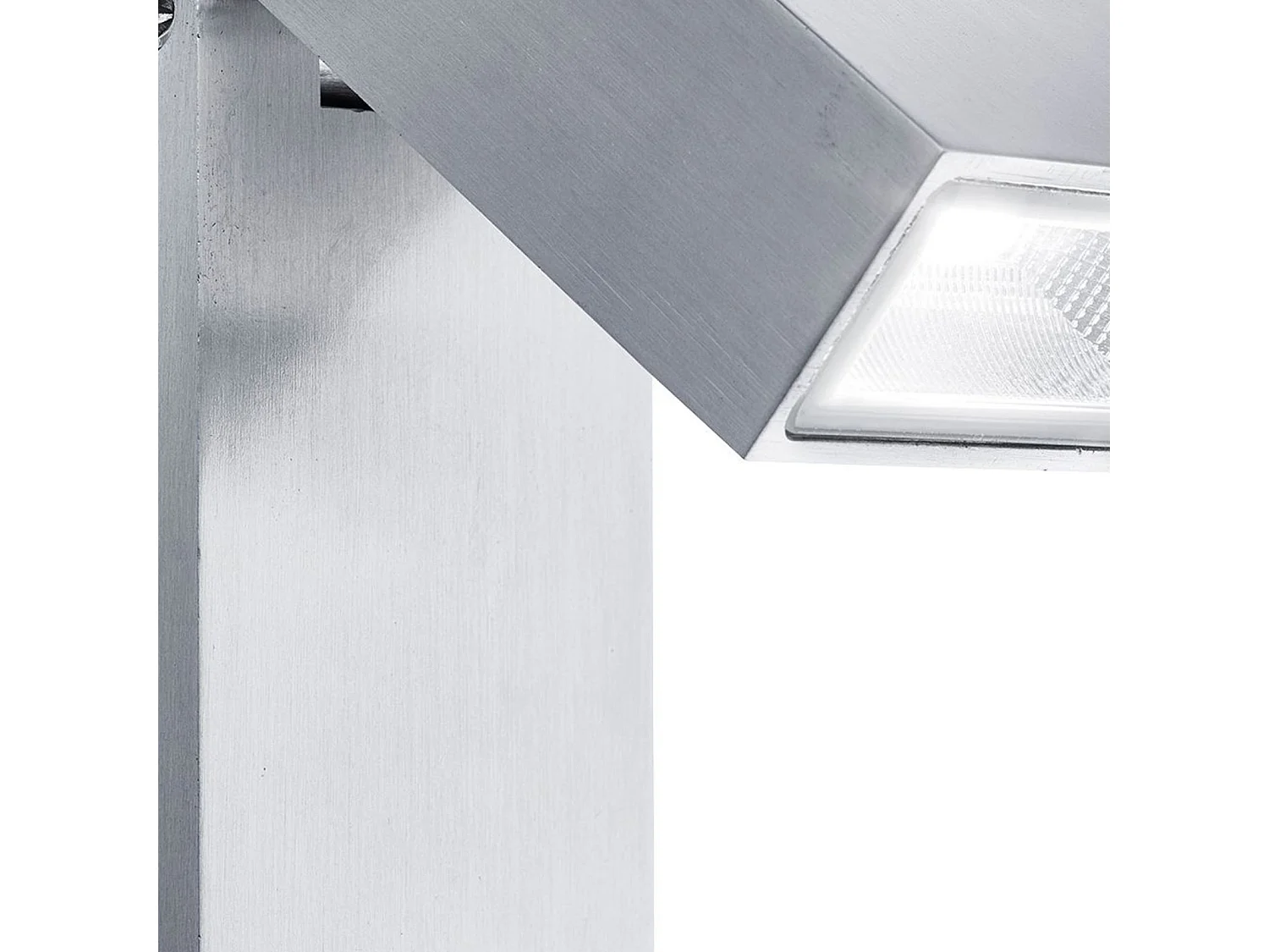 Searchlicht Outdoor - LED Außenwandleuchte Edelstahl mit Bewegungssensor IP44