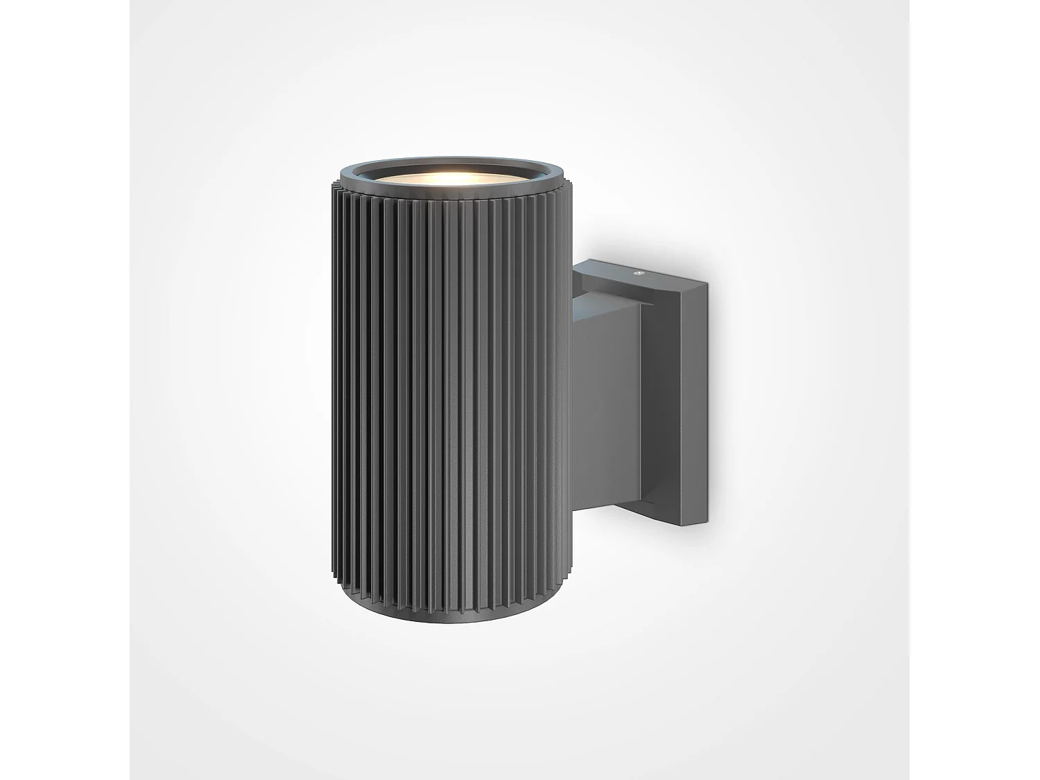 Maytoni Rando Moderne Außenwandleuchte Grau E27 IP54