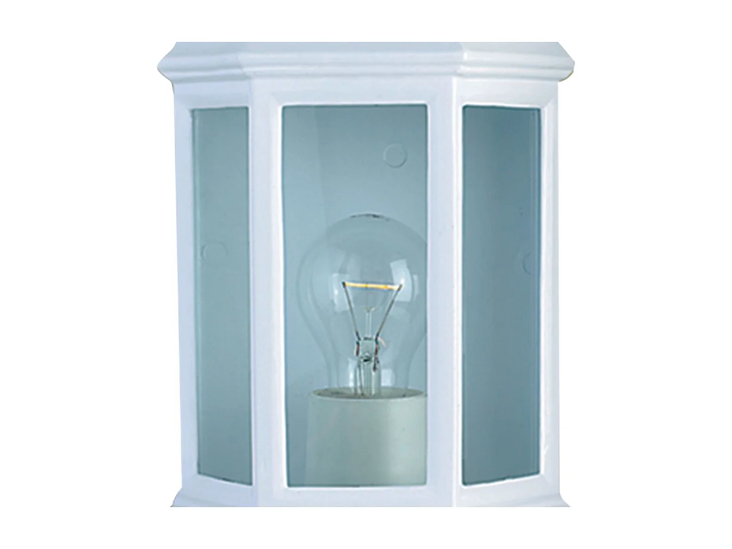 Searchlight Outdoor - Lanterna da esterno a filo 1 luce bianca IP44, attacco E27