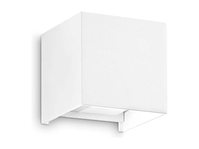 Ideal Lux ATOM Applique Murale Extérieure LED Intégrée 2 Lumières Haut Bas Blanc 1050Lm 3000K IP54