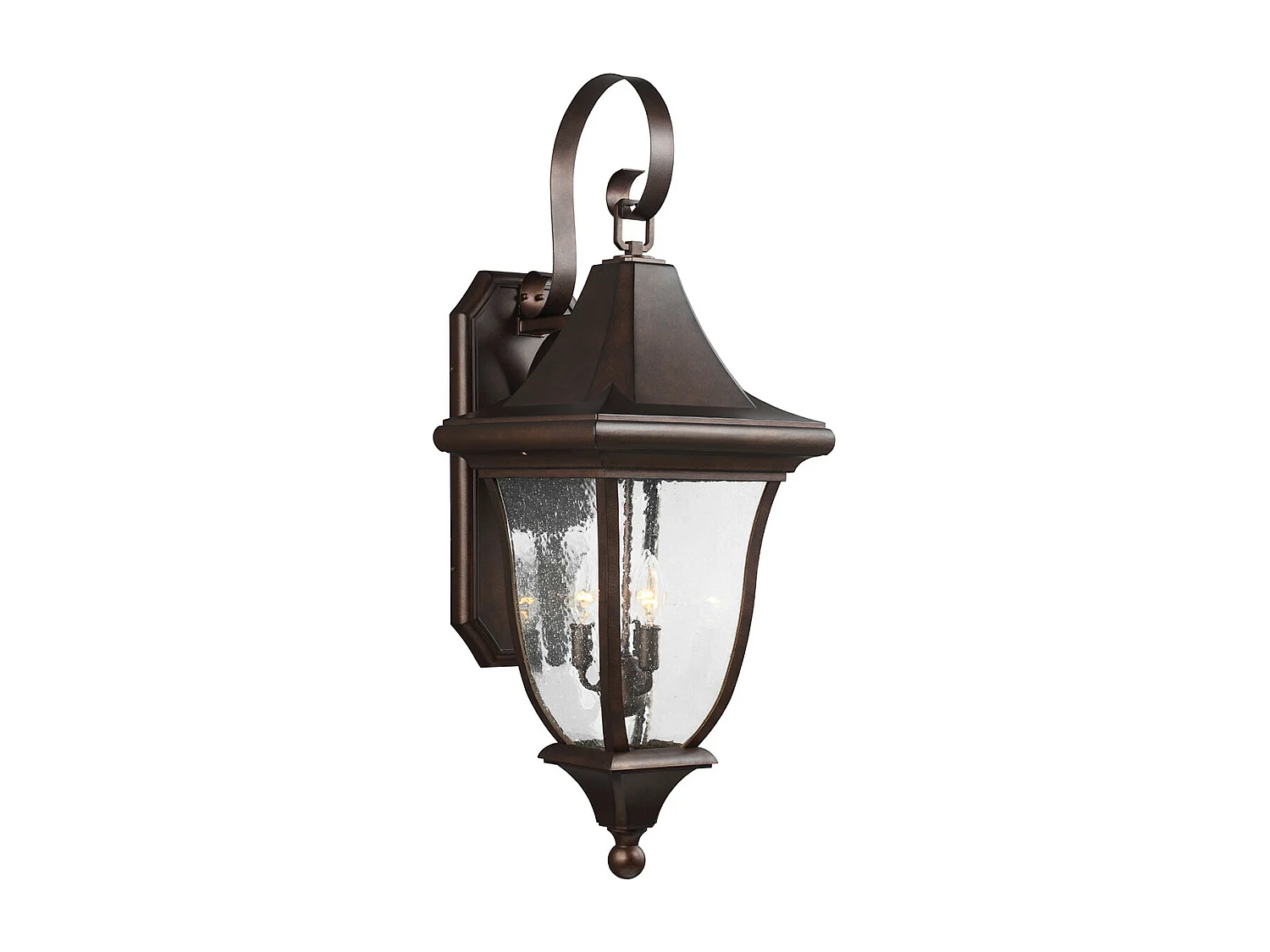 Elstead Oakmont - 3 licht Outdoor Große Wandlaterne licht Bronze IP44, E14