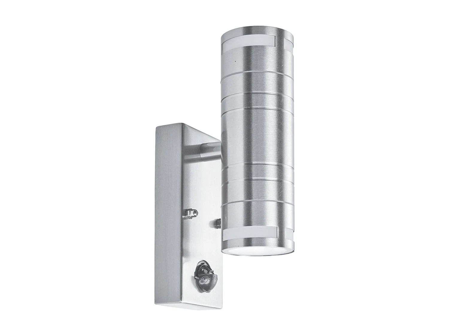 Searchlight 2 Ljus Utomhus PIR Up Down Vgglampa Rostfritt stl IP44, GU10