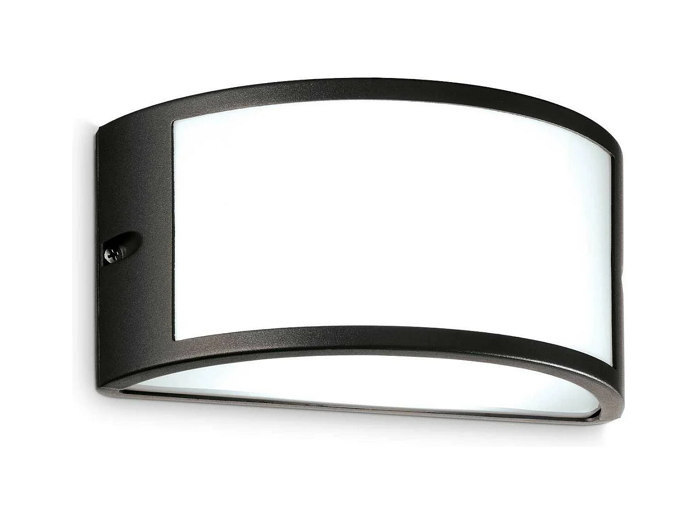 Ideal Lux REX-1 Applique Extérieure Encastrable Noir IP44