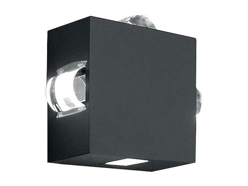 Elstead Agner - Applique da esterno a LED a 4 luci Grafite IP54