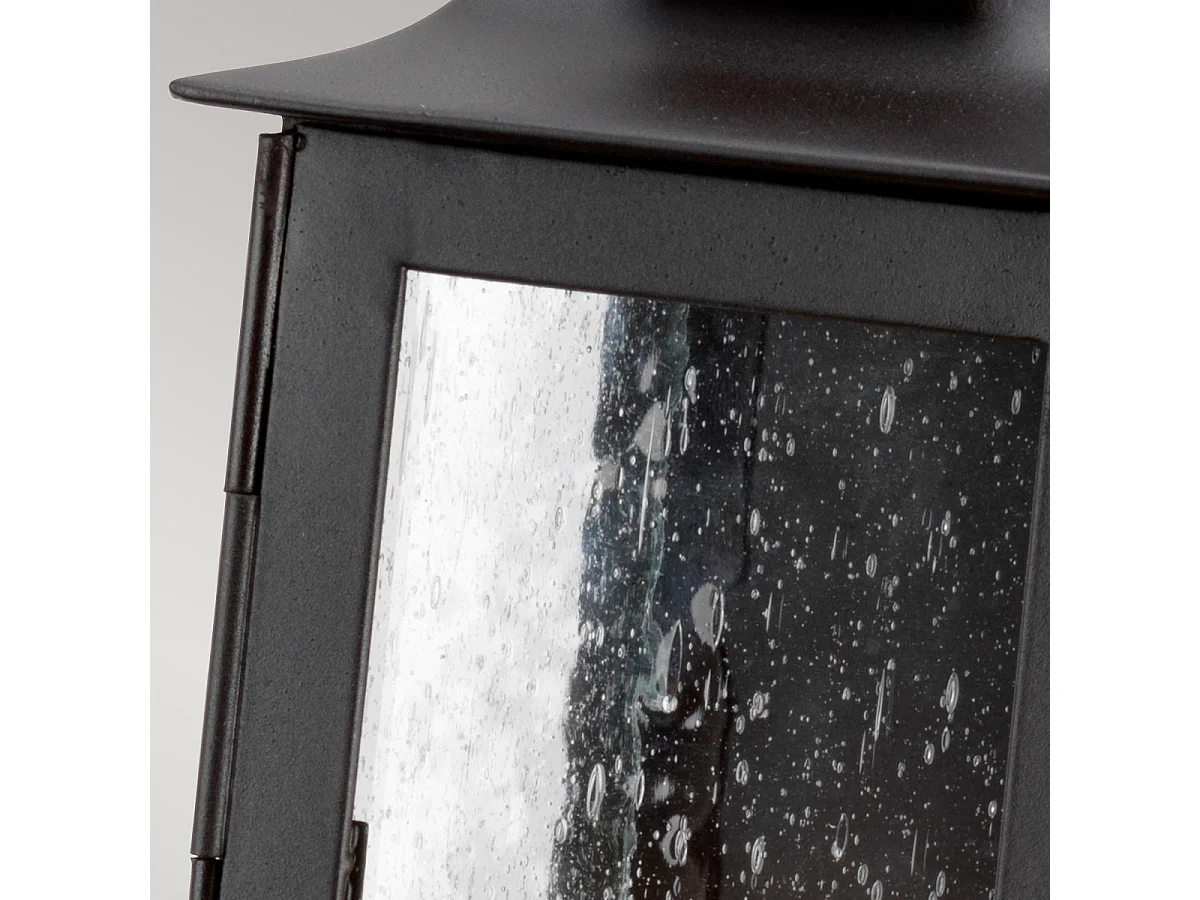 Elstead Stow - Lanterna da parete per esterno 1 luce Light Bronzo Antico IP44, E14