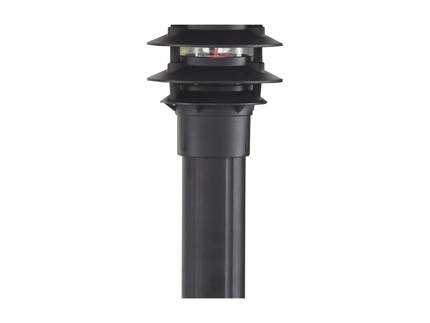 Searchlight Outdoor Posts - Paletto luminoso a piantana da esterno 1 luce Nero IP44, E27