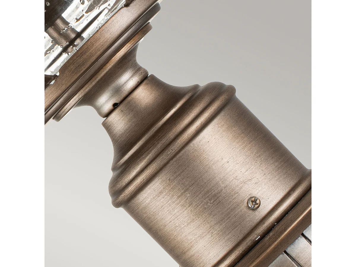 Elstead Kichler Halleron Outdoor-Sockelleuchte Brünierte Bronze, IP44