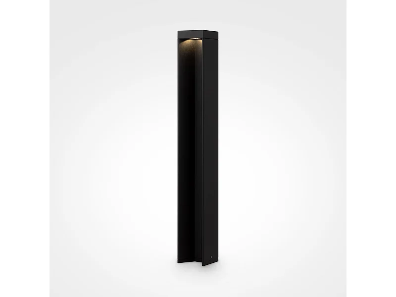 Maytoni Essen Pilona Exterior Negra, 65cm 4000K IP54